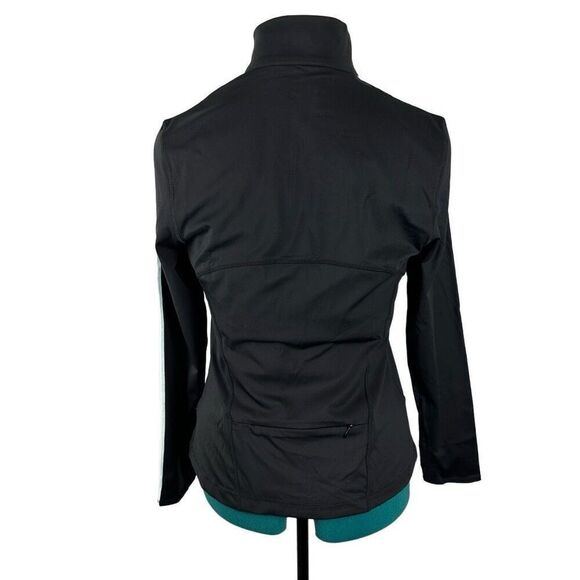 NWT Adair Active black and teal Jules zip up- Size M - Picture 8 of 9